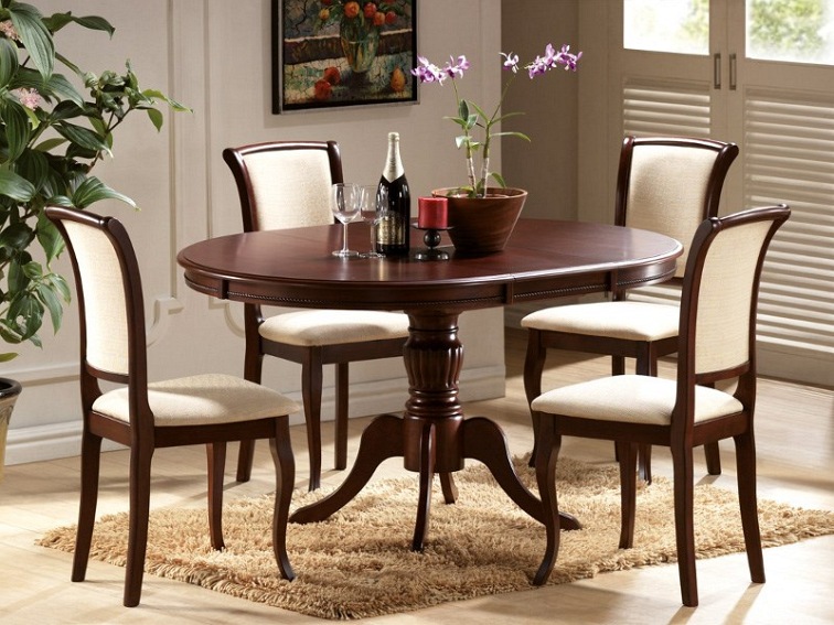 Stół Rozkładany OLIVIA (106-141)x76 Ciemny Orzech