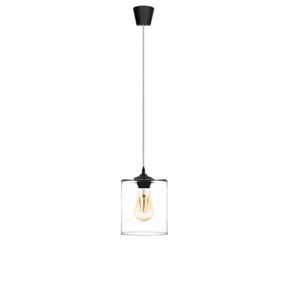 Lampa Wisząca ORVELLA 1S Czarny
