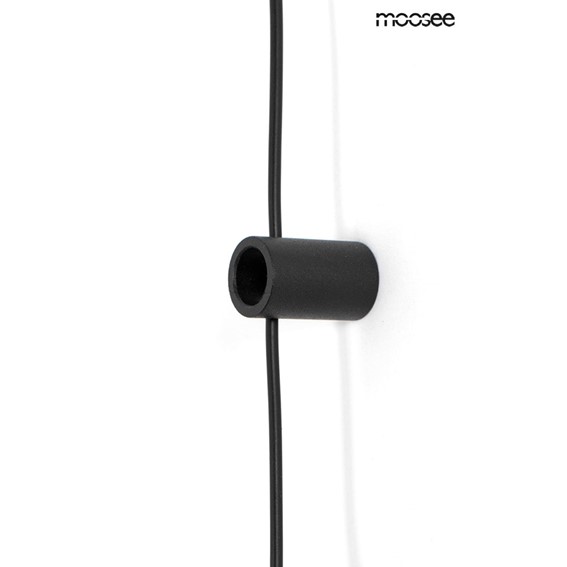 Lampa Ścienna FLAT 3 Czarny