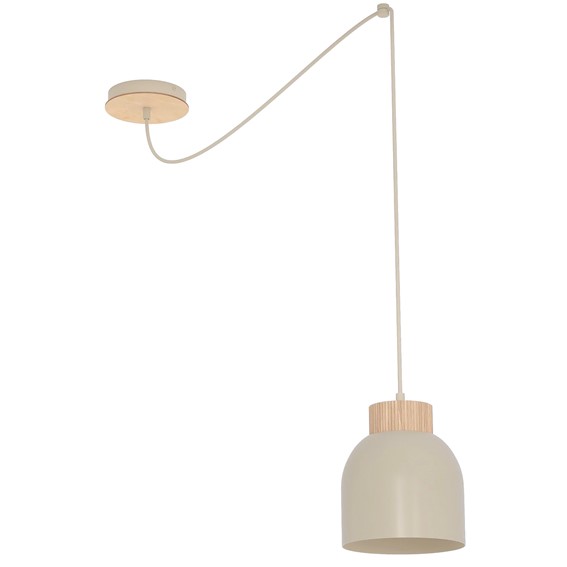 Lampa Wisząca KRU 1 Beżowy