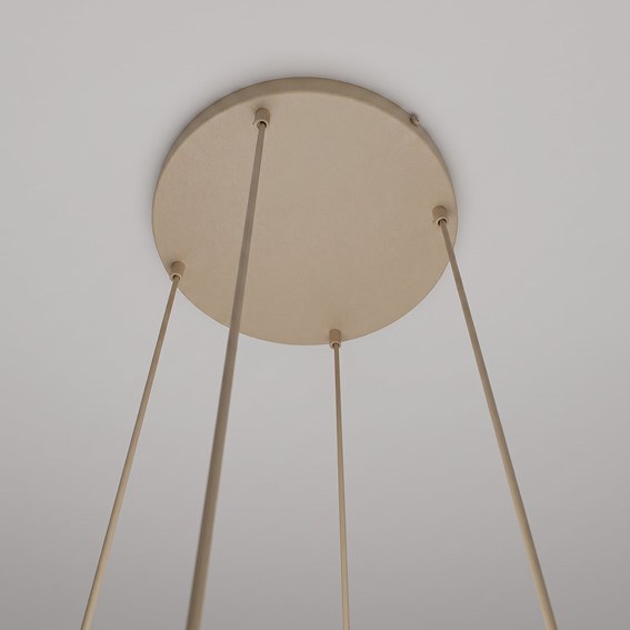 Lampa Wisząca COSMO 4PREM Beżowy/Miodowy