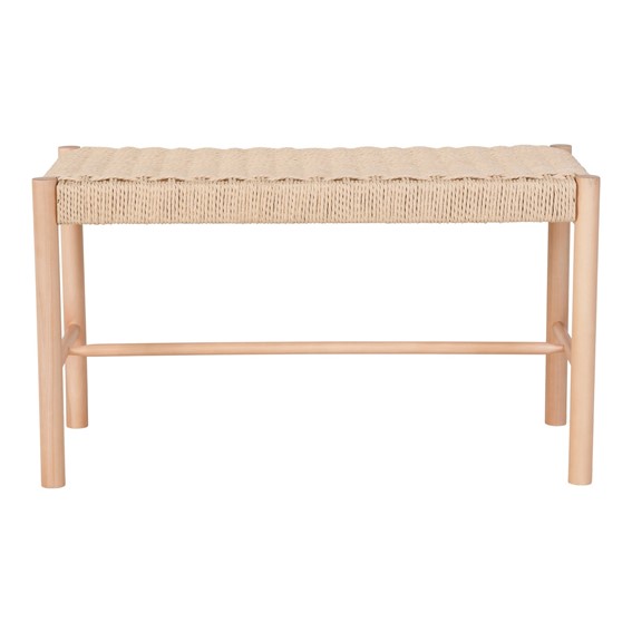 Ławka Drewniana ABANO 80cm Beżowy