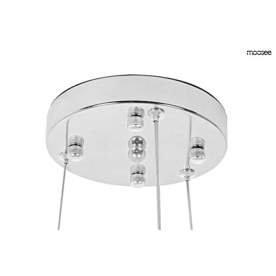 Lampa Wisząca MONETE 60 Srebrny