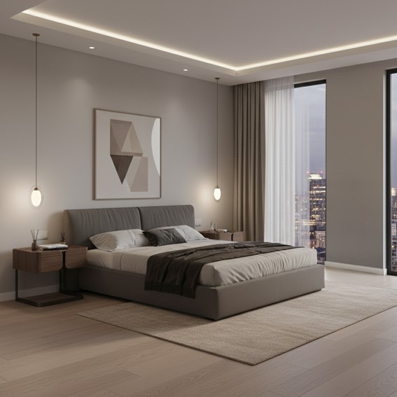 Szafka Nocna SILENO SE12 Brązowy