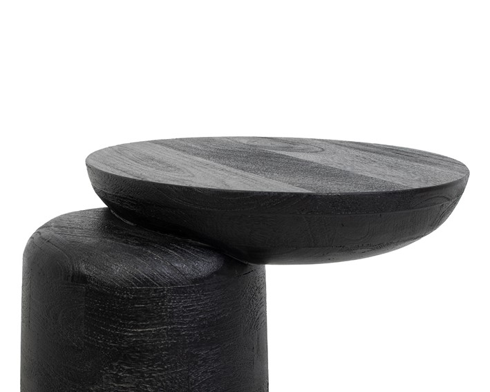 Stolik ELIAS Fi35cm Czarny