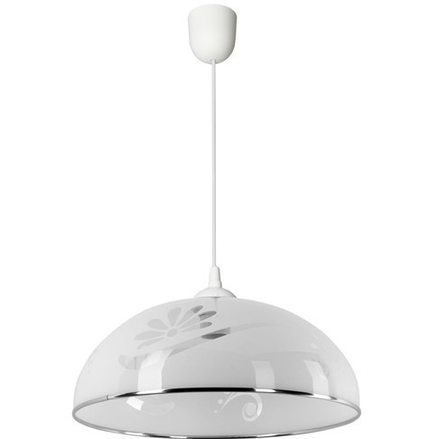 Lampa Wisząca SIMI G Biały/Chrom