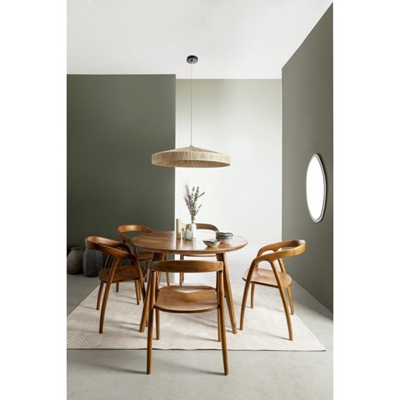 Lampa Wisząca KANDA fi80cm Beżowy