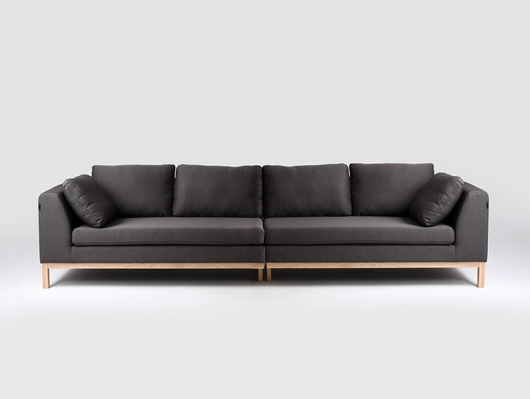 AMBIENT WOOD Sofa modułowa 4 os.