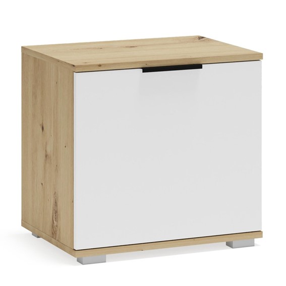 Szafka CLIF ST-50 Dąb Artisan/Biały