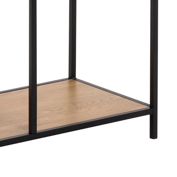 Regał SEAFORD II z Szufladami Dąb Naturalny/Czarny