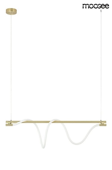 Lampa Wisząca SERPIENTE 120 Złoty