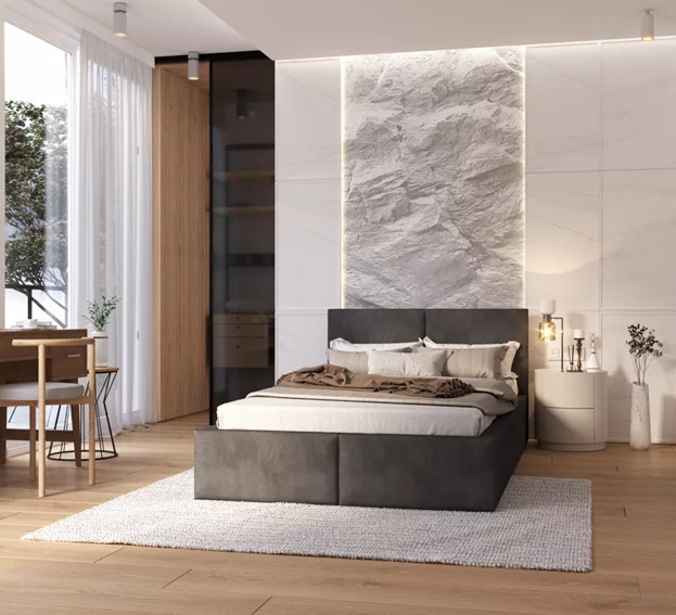 Łóżko Tapicerowane FRESIA 180x200