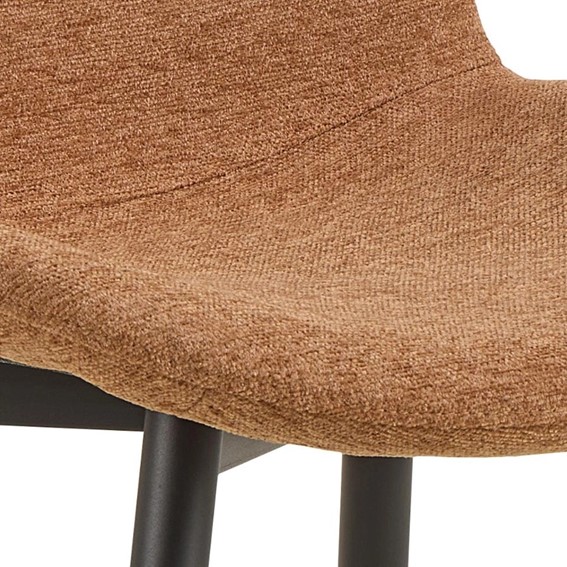 Krzesło ESRA Pomarańczowy/Czarny