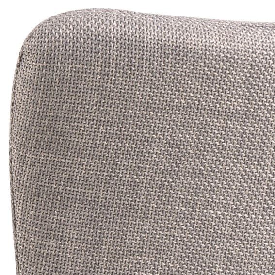 Krzesło LAURA z Podłokietnikami Szary Jasny