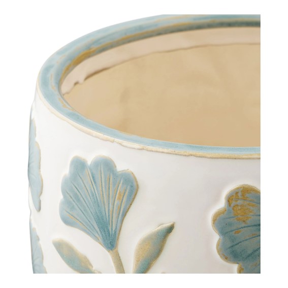 Doniczka Ceramiczna MIŁORZĄB fi22,5 Biały