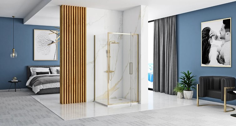 Ścianka RAPID 80 Złoty Szczotkowany