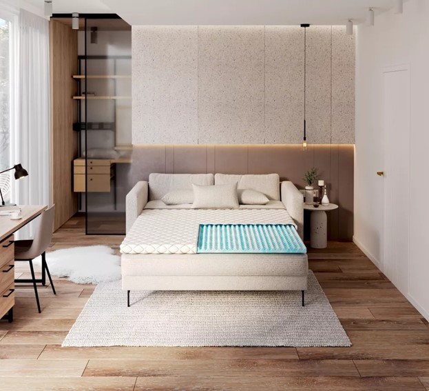 Nakładka Na Materac MALTA Z PIANKĄ 4cm 140x200