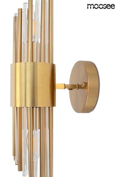 Lampa Ścienna AMADEO Złoty