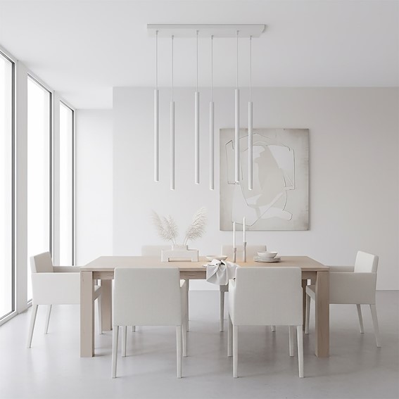 Lampa Wisząca SELTER 6 Szary