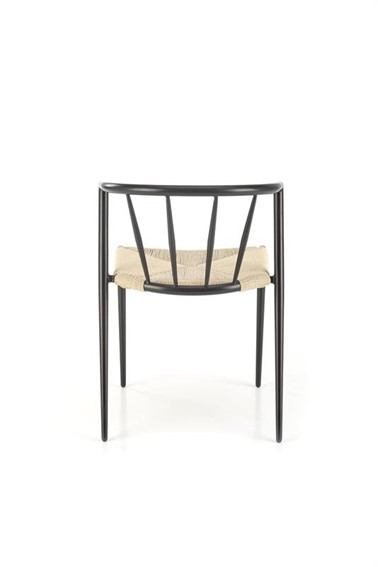 Krzesło K515 Czarny/Naturalny