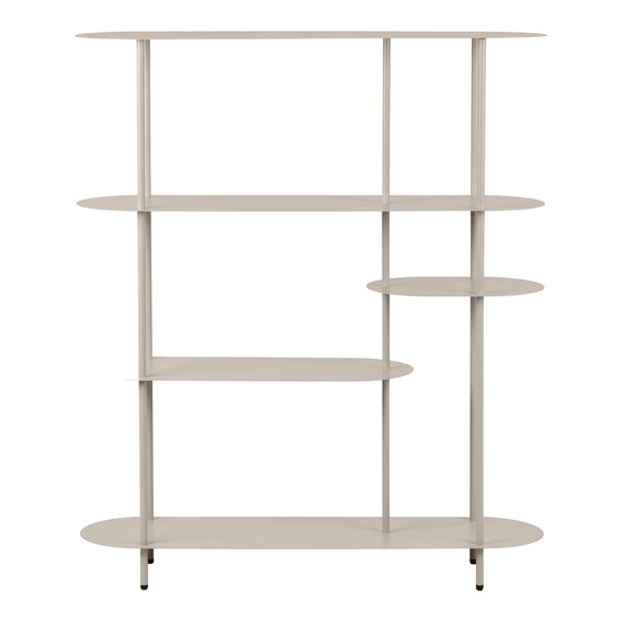 Regał RIETI 118cm Beżowy