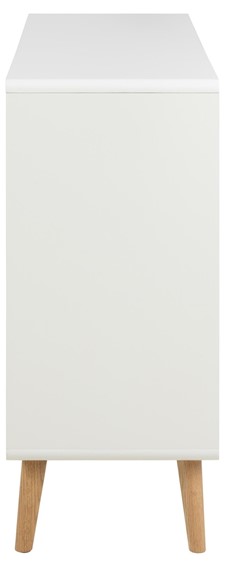 Komoda LOWELL z 6 Szufladami Biały