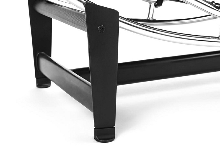 Leżanka DIVANO PONY Brązowo Biała Skóra Naturalna