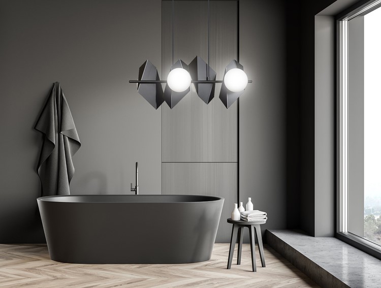 Lampa Wisząca DRIFTON 4 Czarny