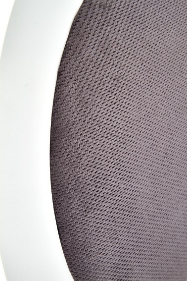 Krzesło BAROCK Biały/Popielaty