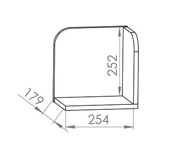 Półka IQ 16 N Zielony