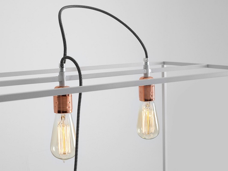 Lampa Podłogowa METRIC FLOOR M Biały