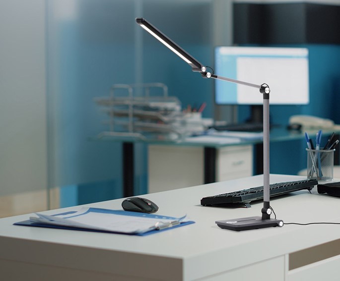 Lampa Biurkowa RICO K-BL1121 Czarny