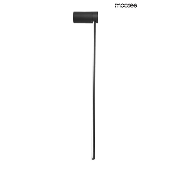 Lampa Ścienna OMBRE 80 Czarny