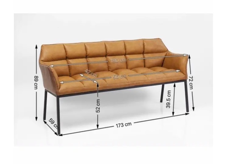 Sofa THINKTANK Brązowa