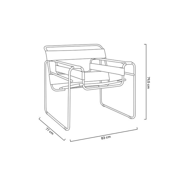 Fotel IVAN Czarny/Srebrny