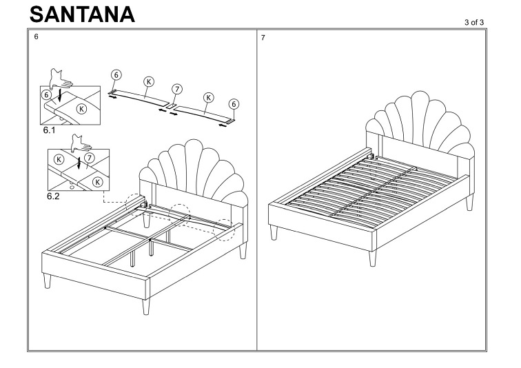 Łóżko SANTANA Velvet 160x200 Antyczny Róż Bluvel 52