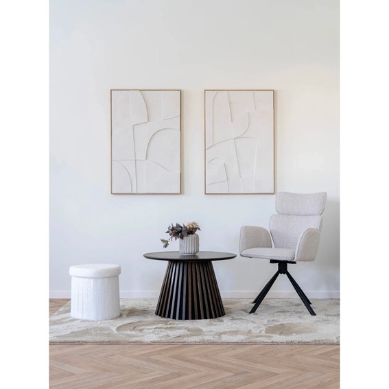 Krzesło CORDOBA Beżowy/Czarny