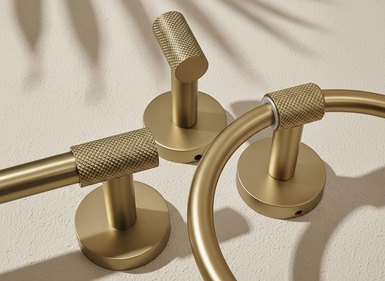 Wieszak Łazienkowy GALO 5705 Złoty Szczotkowany