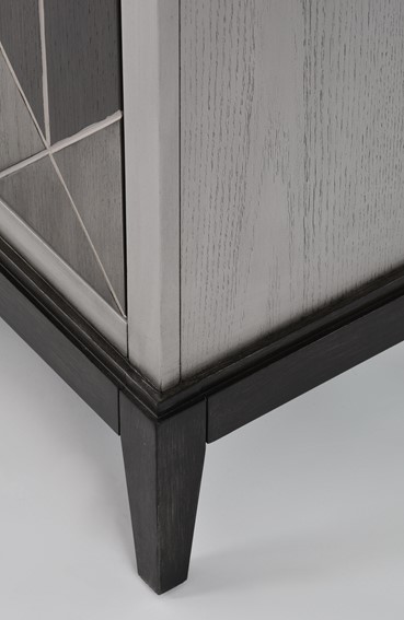 Komoda STILIG ST504 Szary/Brązowy