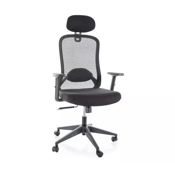 Fotel Obrotowy Q-050 Czarny