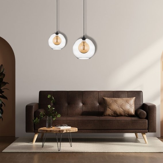 Lampa Wisząca THEA 1M Czarny