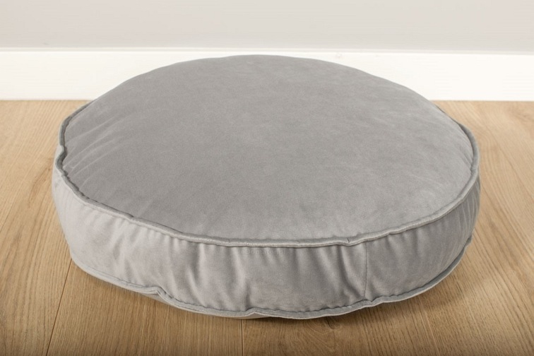 Okrągła Poduszka fi 50cm Szary