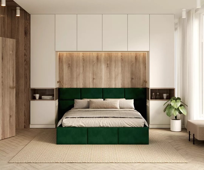 Łóżko Tapicerowane DENVER 180x200