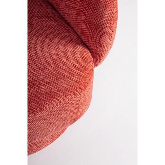 Fotel Obrotowy JULIENNE Czerwony