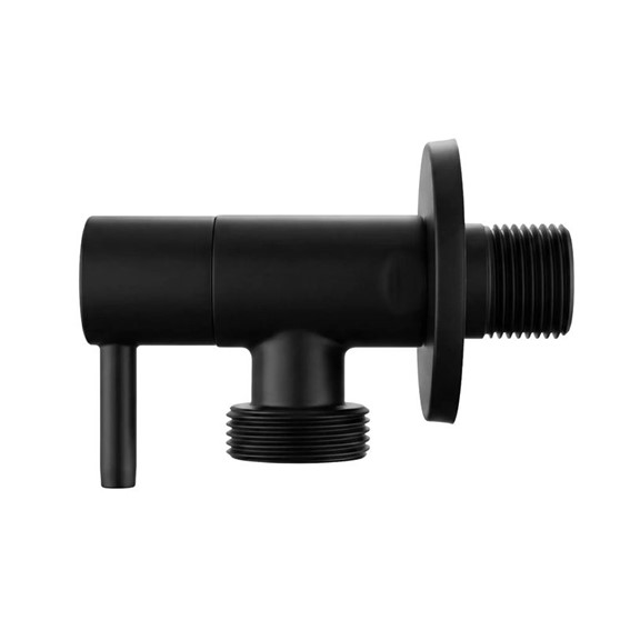 Zawór Kątowy 01 1/2" x 3/4" Czarny