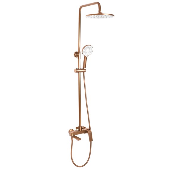 Zestaw Natryskowy AVALON Miedź Szczotkowana