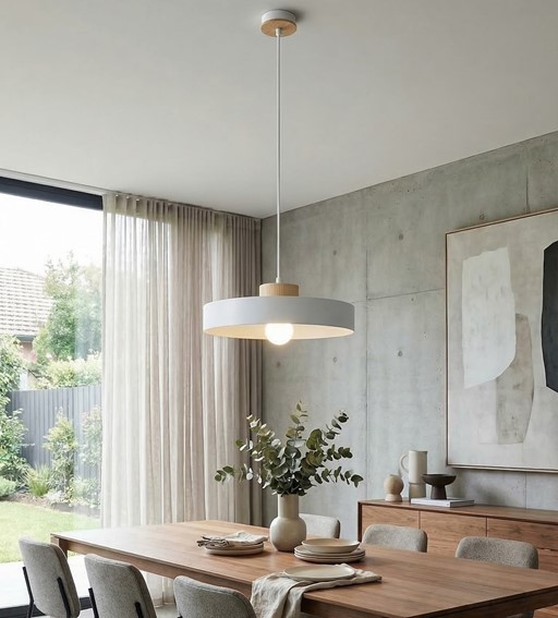 Lampa Wisząca KIVI 1L Biały