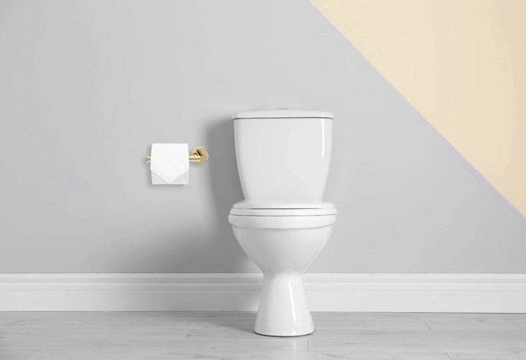 Wieszak na Papier Toaletowy MIST 04 Złoty