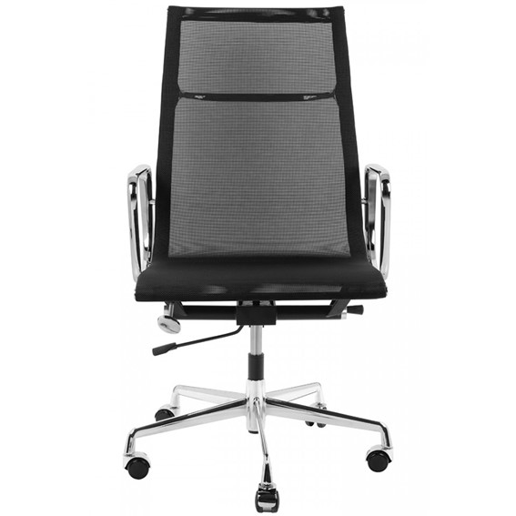 Fotel Biurowy AERON PREMIUM Czarny/Srebrny