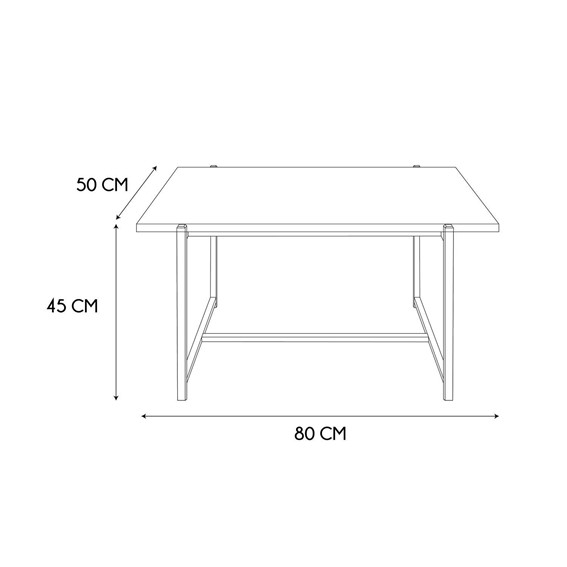 Stolik Kawowy LOKA Naturalny